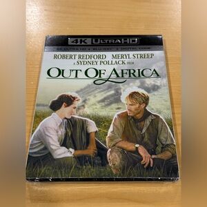 Out of Africa (4K/UHD)(1985) Movie. Brand new Sealed.